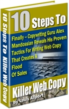 10 Step to web killer web copy