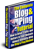 The complete blog and ping tutorial