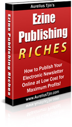 Ezine publishing riches with nice sales page