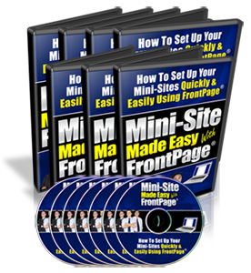 Mini Sites Made Easy With Front Page