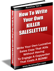 How to write your own killer salesletter with sales page