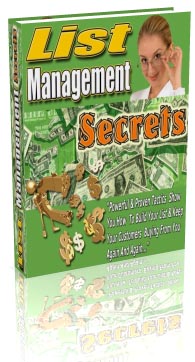 List management secret ebook